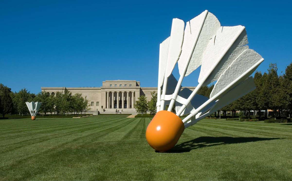 Claes Oldenburg and Coosje van Bruggen, Shuttlecocks, 1994