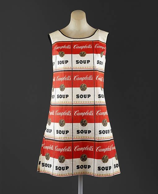 Andy Warhol, The Souper Dress, 1966–67