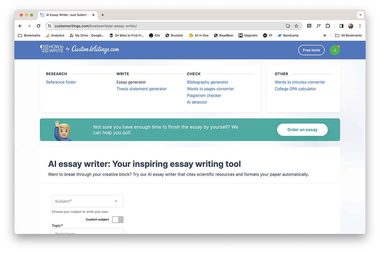 5 Popular AI Essay Writer Tools 2024: Everything to Know about Features and Pricing