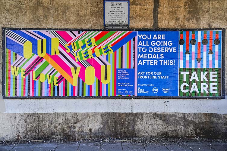 Posters for the People Leeds Street Art Project by In Good Company