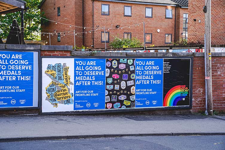 Posters for the People Leeds Street Art Project by In Good Company