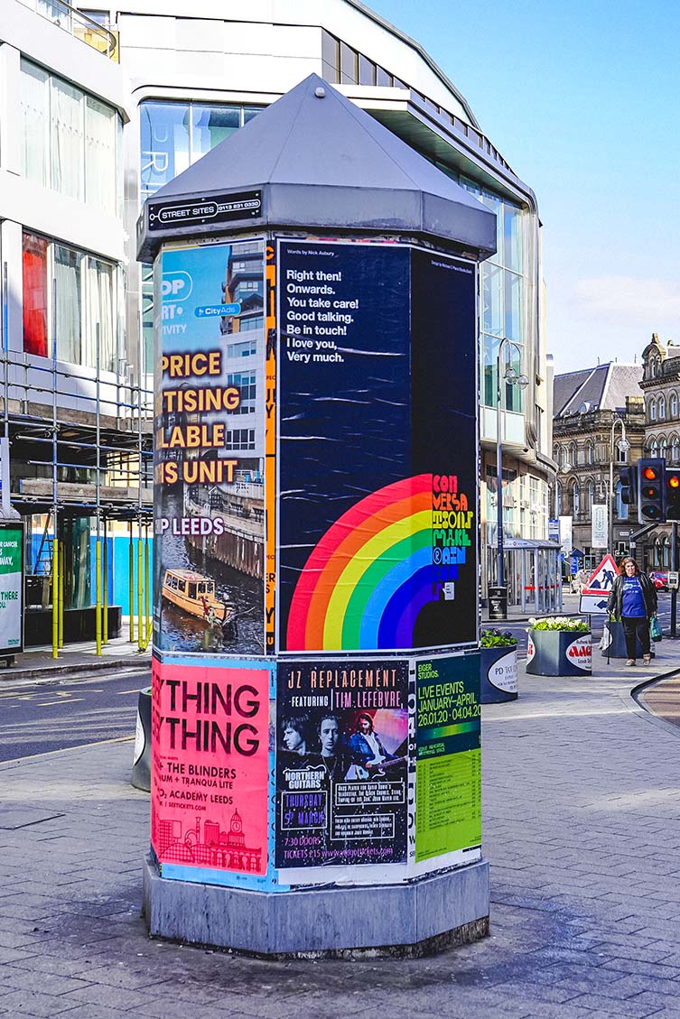 Posters for the People Leeds Street Art Project by In Good Company