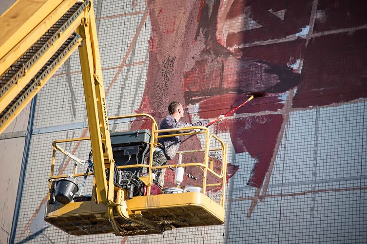 Borondo mural