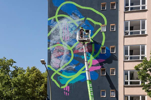 JUSTKIDS and StreetArtNews presents Project M/9 Colors at Urban Nation, Berlin