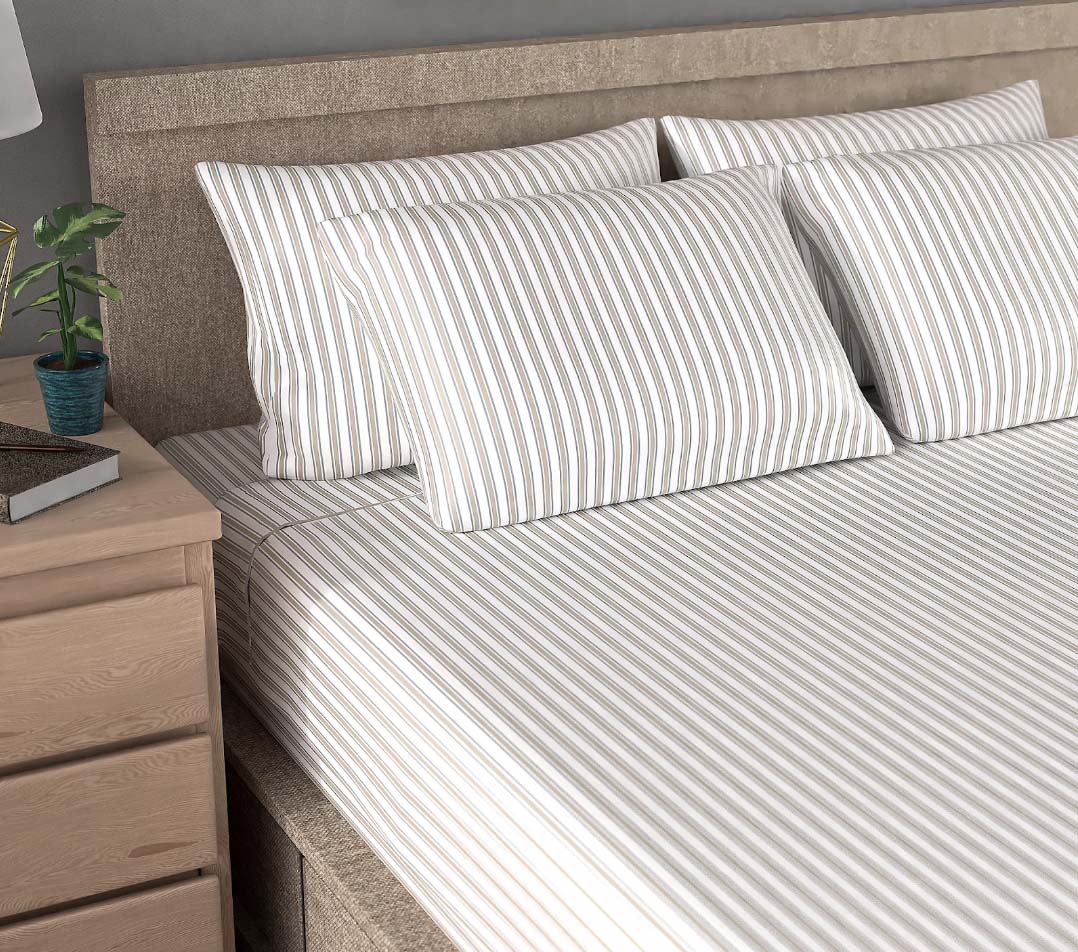 5. Home Reflections 800TC Triblend Sheet Set with Extra Cases