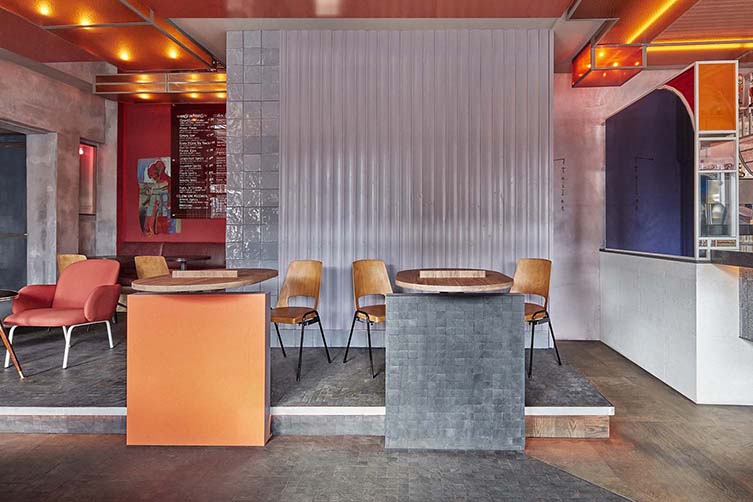 Ramona Amsterdam West Bar Designed by Studio Modijefsky, Ramona Oud West