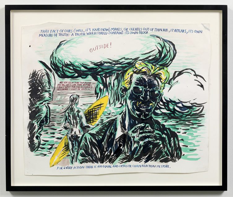 Raymond Pettibon — Are Your Motives Pure? Raymond Pettibon Surfers 1985-2013