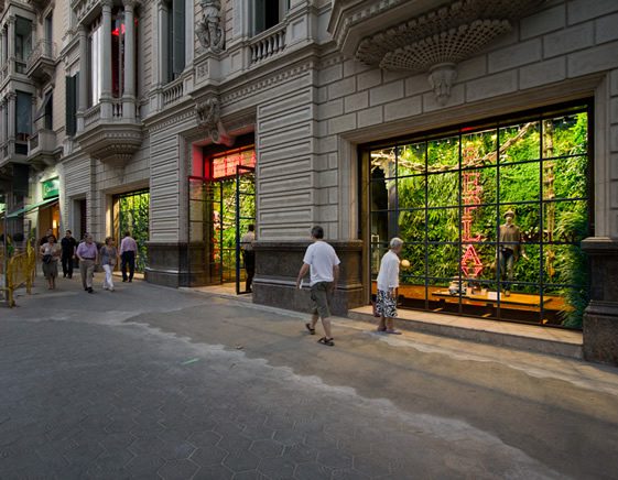 Vertical Garden Installation, Replay Barcelona