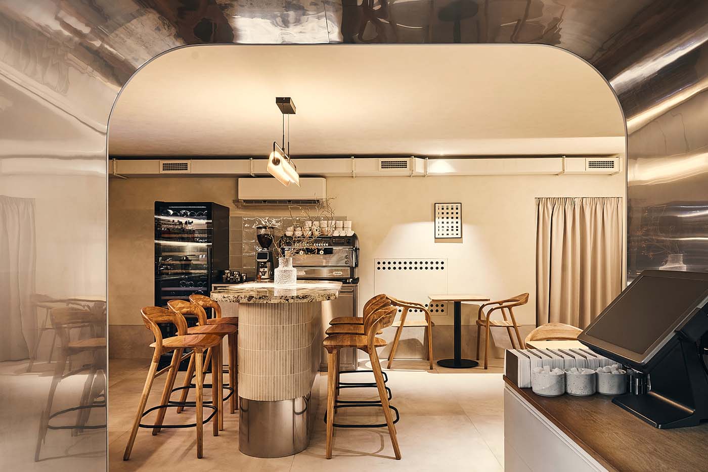 Restaurant Na Parah St Petersburg, Designed by MODGI Group