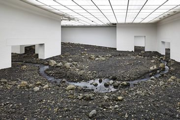 Olafur Eliasson — Riverbed at Louisiana Museum of Modern Art