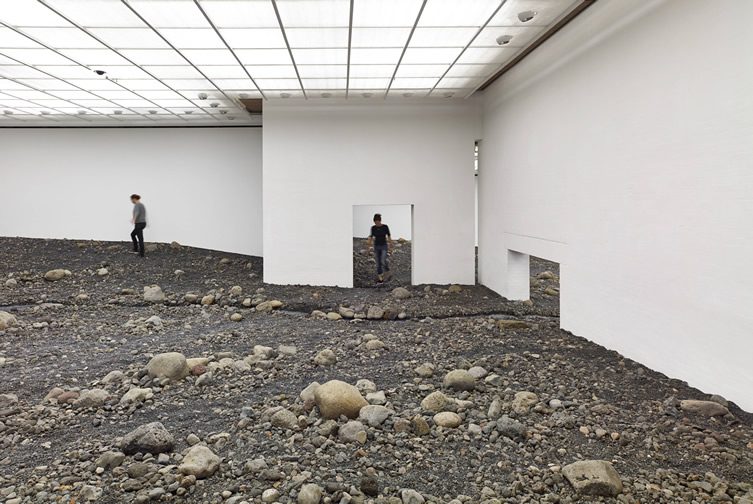 Olafur Eliasson — Riverbed at Louisiana Museum of Modern Art