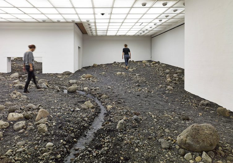 Olafur Eliasson — Riverbed at Louisiana Museum of Modern Art