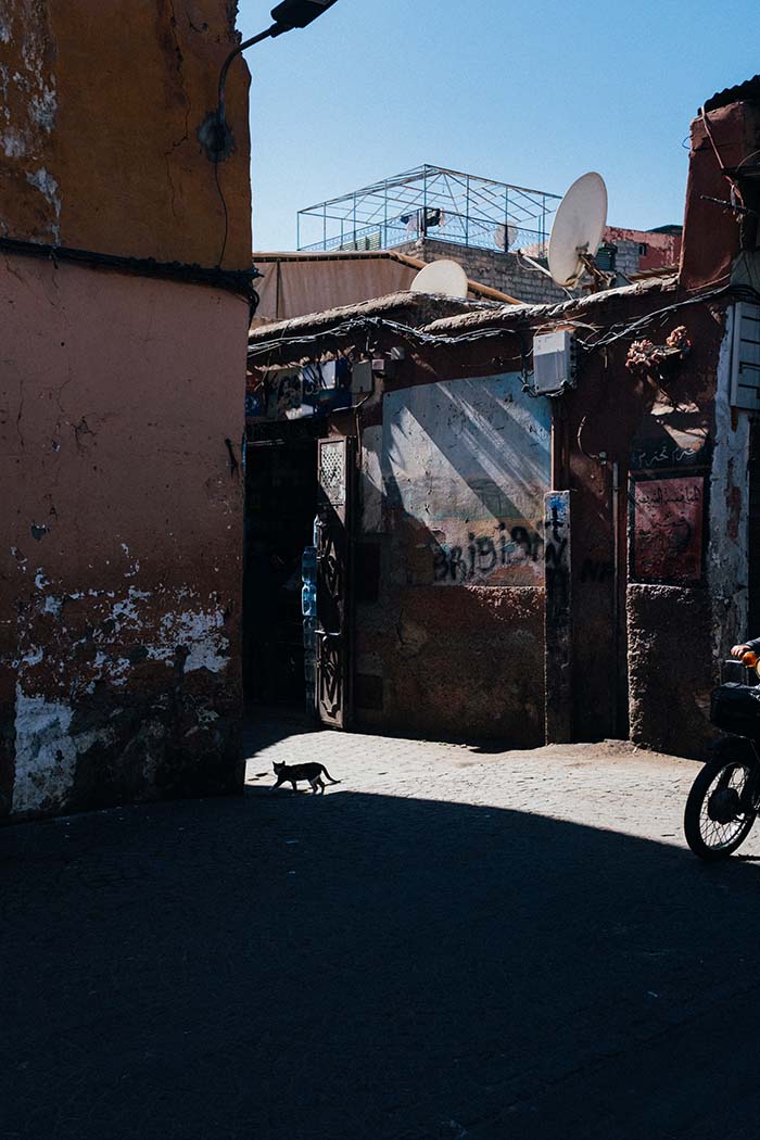 The mysterious streets of the Medina are literally on the doorstep of the riad