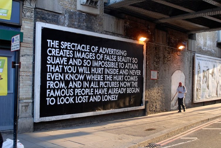 Robert Montgomery at C24 Gallery, New York