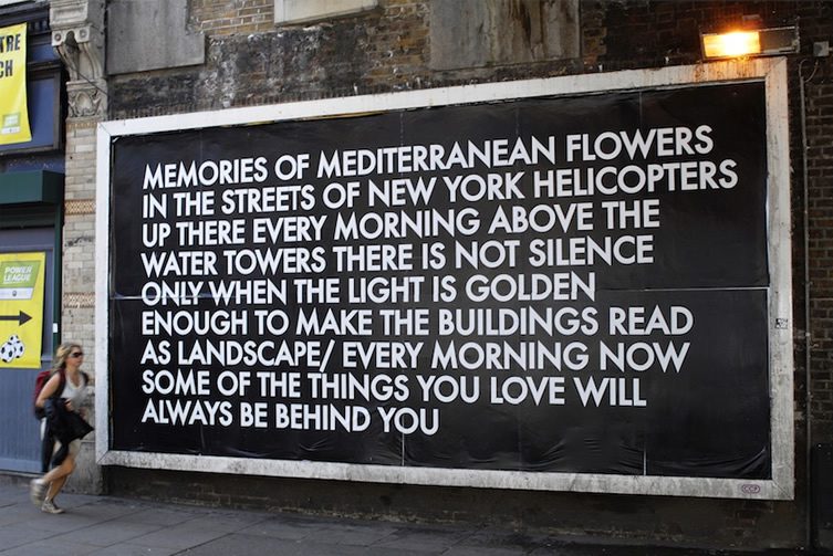 Robert Montgomery at C24 Gallery, New York