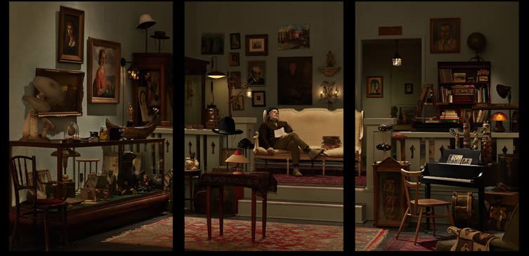 Rodney Graham, Antiquarian Sleeping in his Shop, 2017