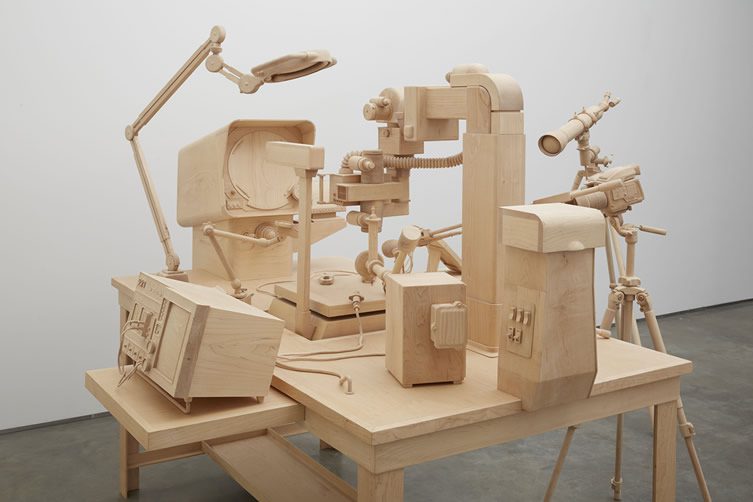 Roxy Paine — Denuded Lens at Marianne Boesky Gallery, New York