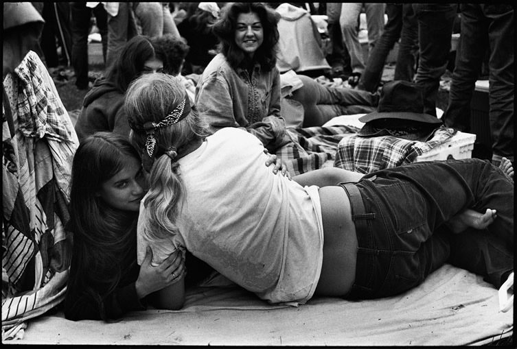 Rolling Stones Fans by Joseph Szabo