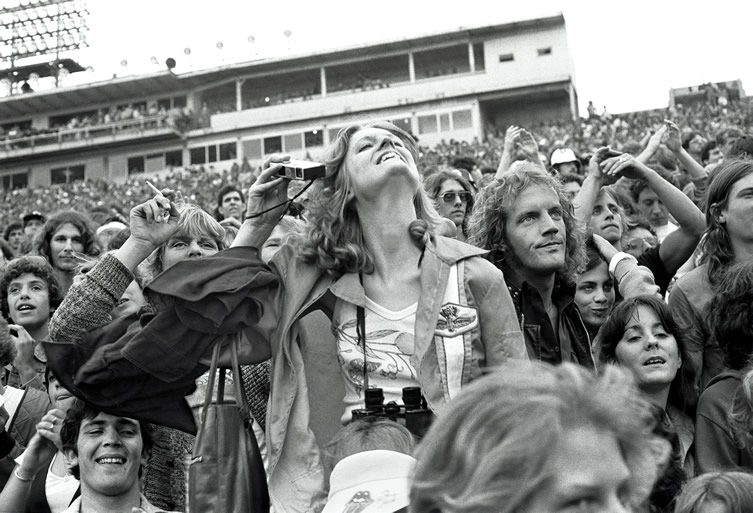 Rolling Stones Fans by Joseph Szabo