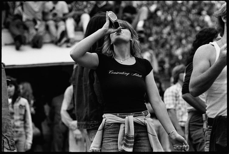 Rolling Stones Fans by Joseph Szabo