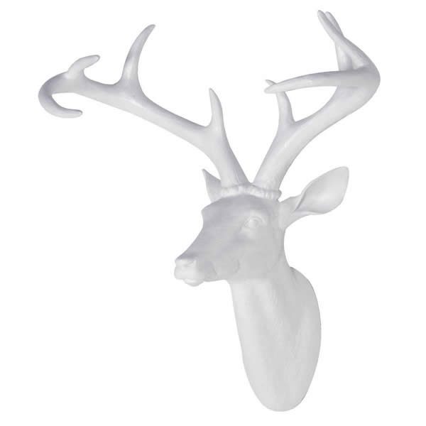 resin stag's head