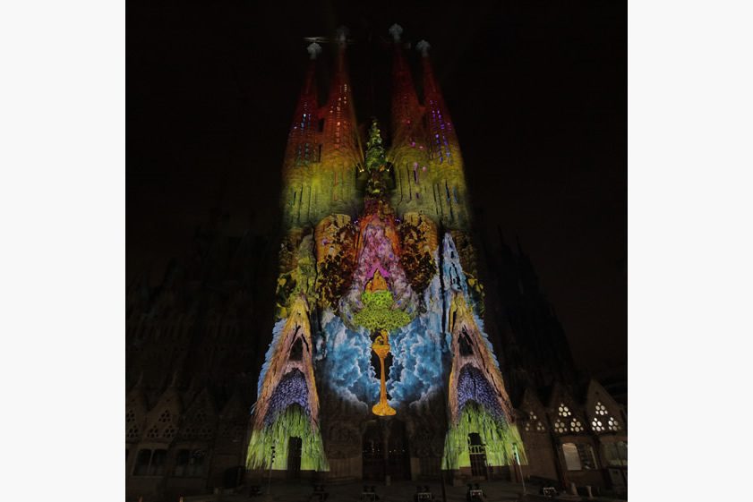 Ode à la Vie, Sagrada Família