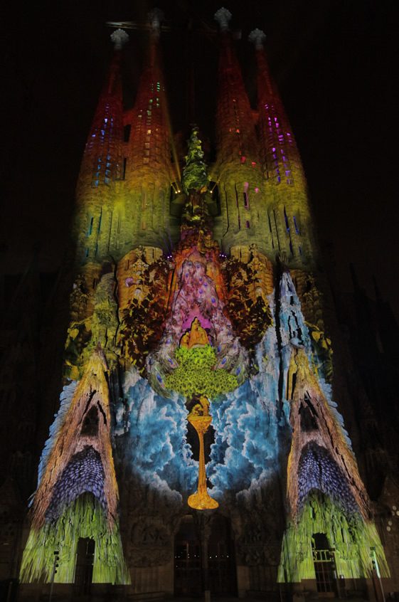 Ode à la Vie, Sagrada Familia