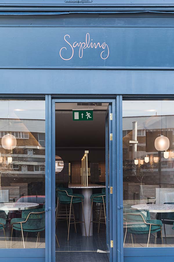 Sapling Dalston, London, Designed by Transit Studio and The Rebel Agency