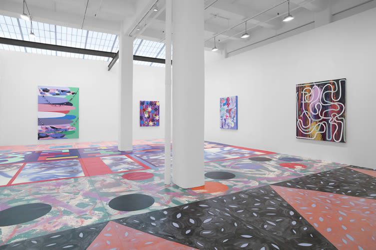 Sarah Cain, Dark Matter at Galerie Lelong, New York