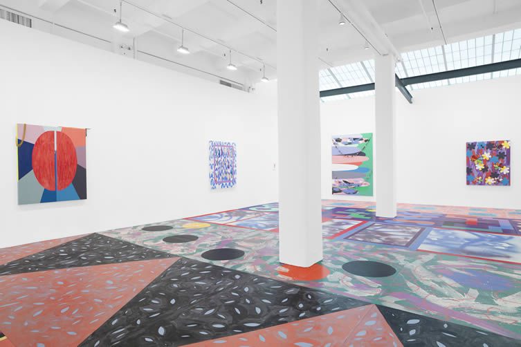 Sarah Cain, Dark Matter at Galerie Lelong, New York