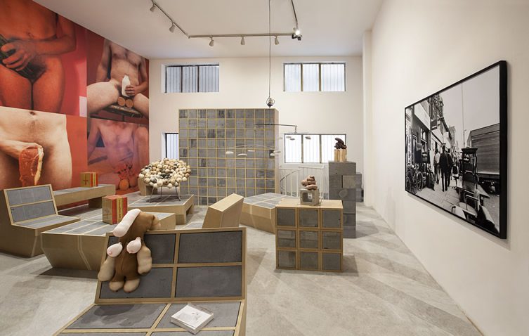 Sarah Lucas — Furniture at Milan Design Week 2014
