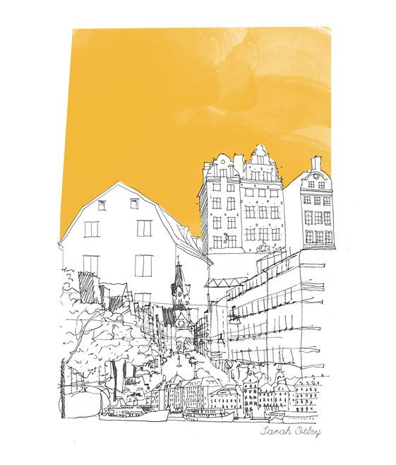 Sarah Otley’s STHLM Sketches