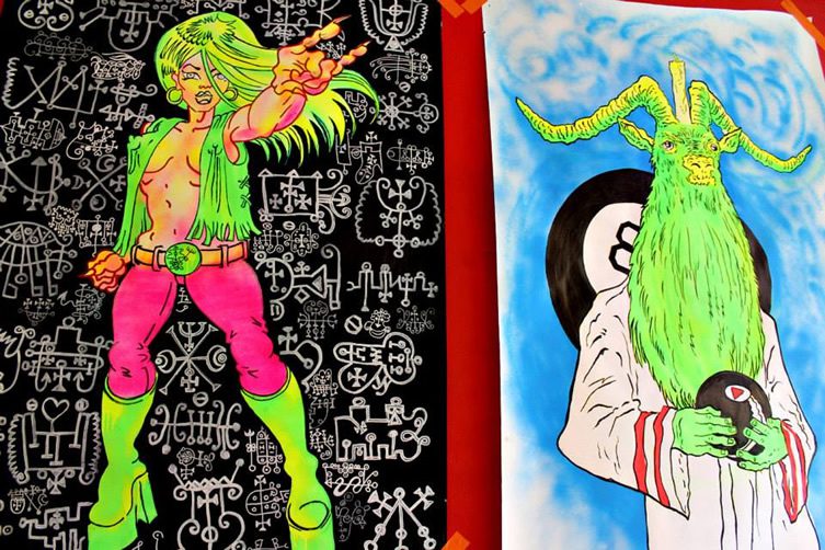 Satanic Mojo Comix Exhibition #1