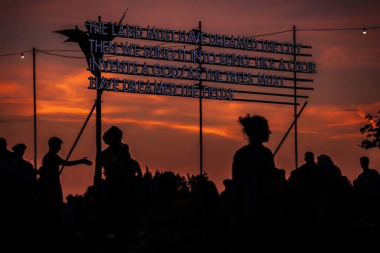 Robert Montgomery All Palaces Are Temporary