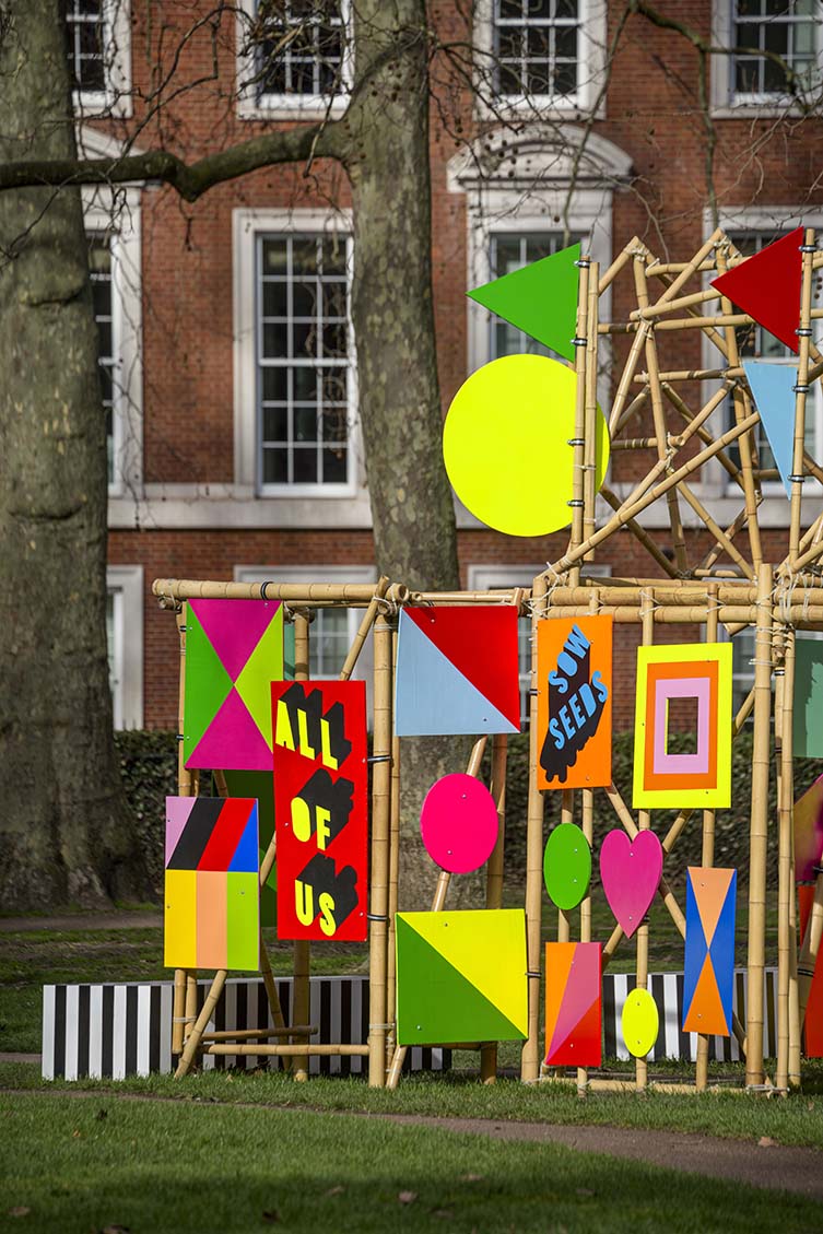 Morag Myerscough, See Through Installation