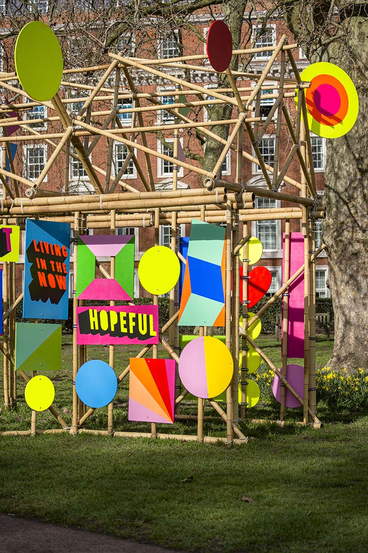 Morag Myerscough, See Through Installation