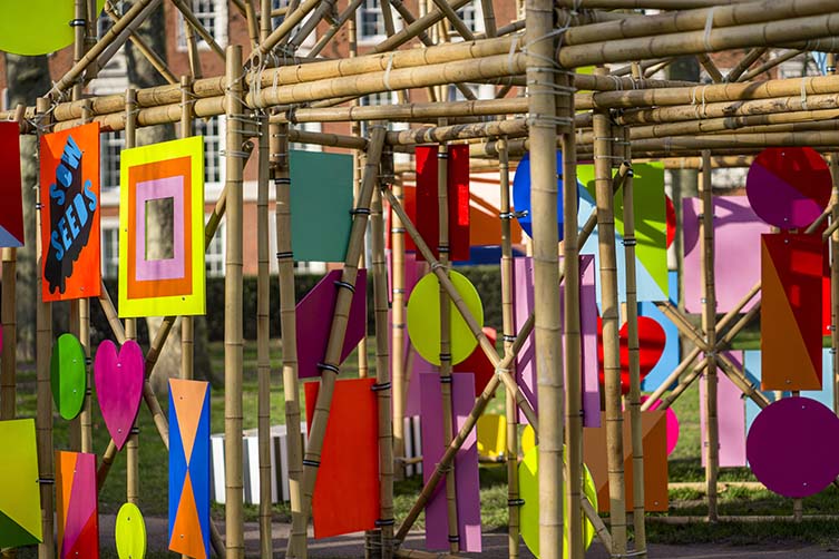 Morag Myerscough, See Through Installation