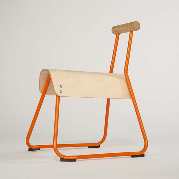 Saddle Seat Chair by Masahiko Ito, Winner in Furniture, Decorative Items and Homeware Design Category, 2018 - 2019