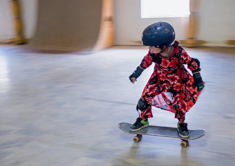 Jessica Fulford-Dobson Skate Girls of Kabul at Saatchi Gallery, London