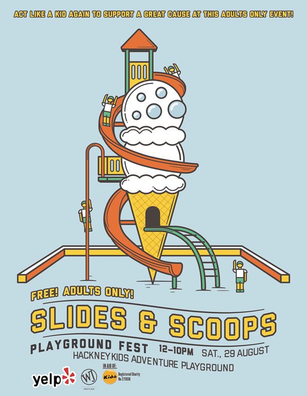 Slides and Scoops at Hackney Kids Adventure Playground, London