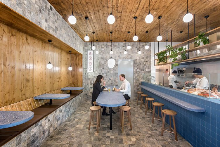 Smallfry Adelaide Fish Shop designed by Sans-Arc Studio