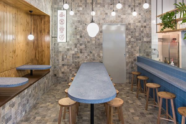 Smallfry Adelaide Fish Shop designed by Sans-Arc Studio