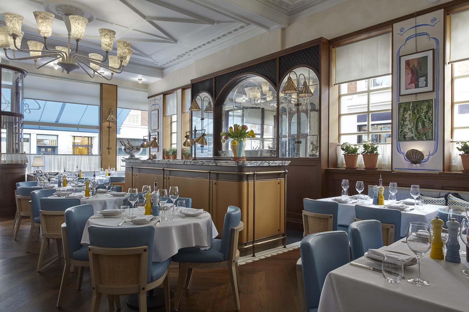 Socca Mayfair, London French-Mediterranean Restaurant by Claude Bosi