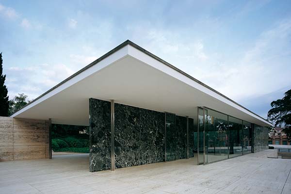 The Barcelona Pavilion © Fundació Mies van der Rohe