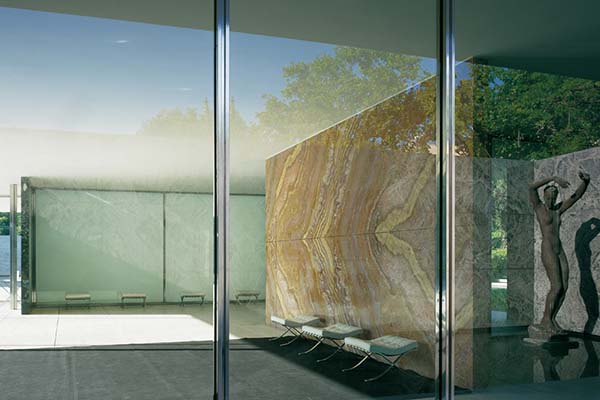 The Barcelona Pavilion © Fundació Mies van der Rohe