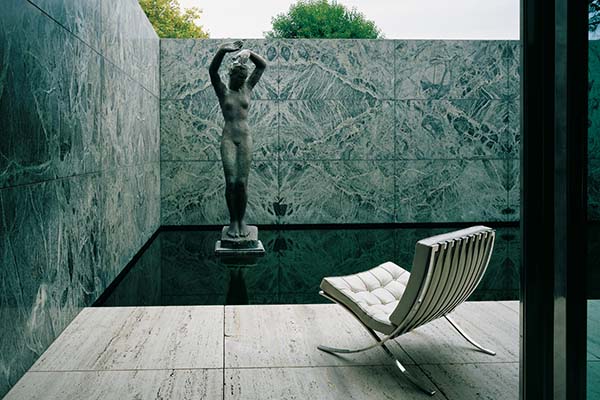 The Barcelona Pavilion © Fundació Mies van der Rohe