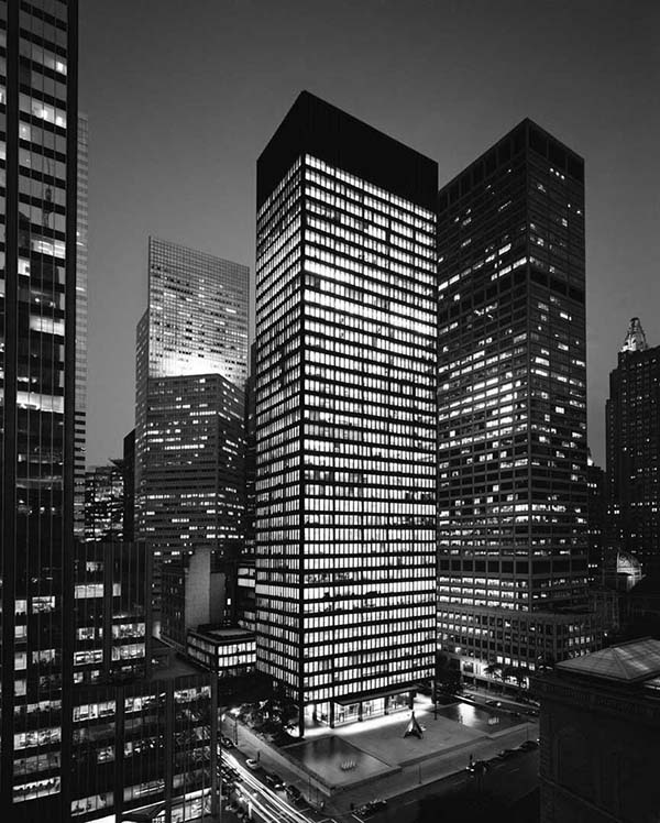 Seagram Building, New York, by Mies van der Rohe