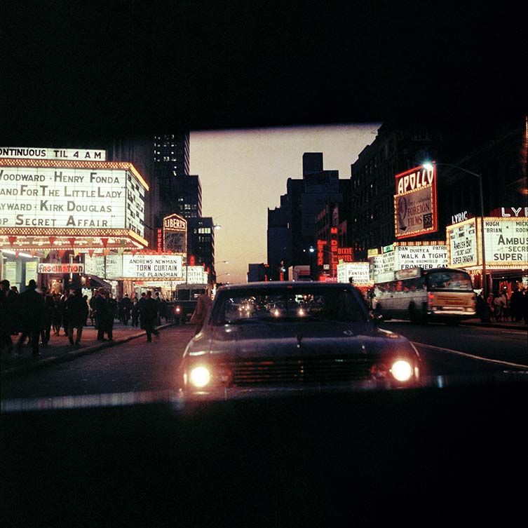 Mario Carnicelli, 42nd Street at Night, New York, 1966
