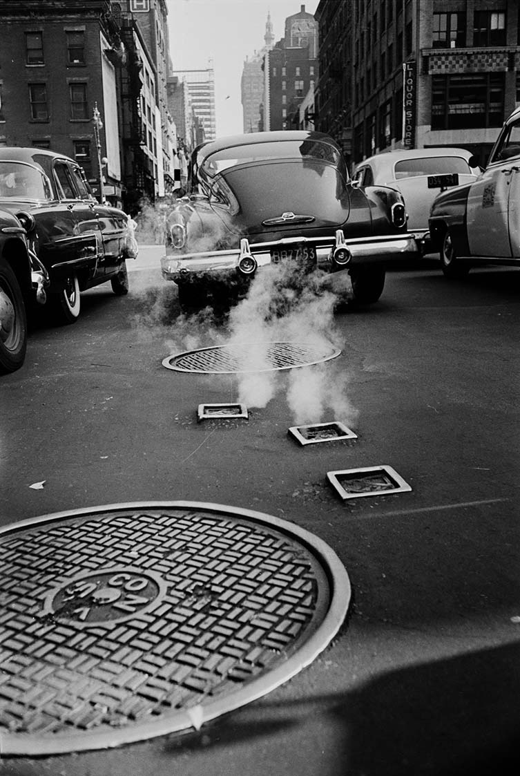 Werner Bischof, Steam Escapes, New York, 1953