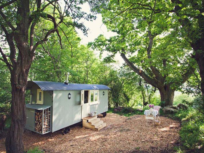 View of the Valley Hut, Monmouth